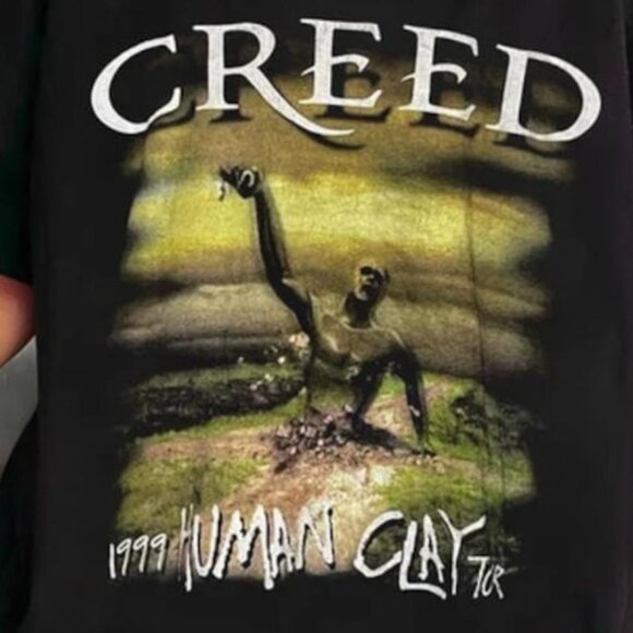 Creed band Human Clay 1999 Tour Shirt, Creed Band Fan Shirt 141 - Picture 2 of 5
